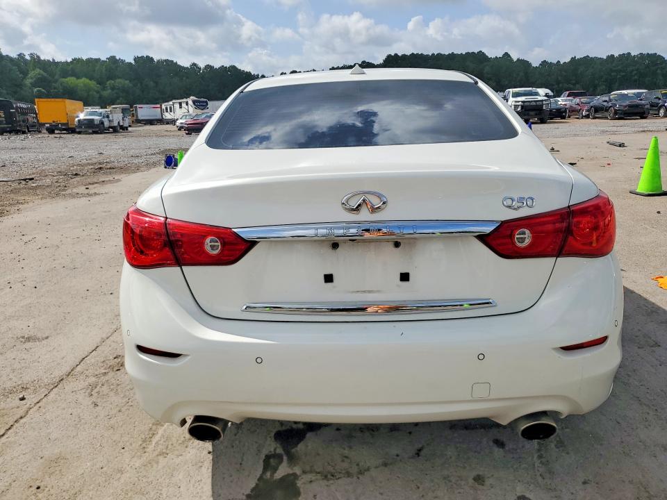 2014 Infiniti Q50 მანქანა იყიდება აუქციონზე, vin: JN1BV7AP4EM677523, აუქციონის ნომერი: 61917756