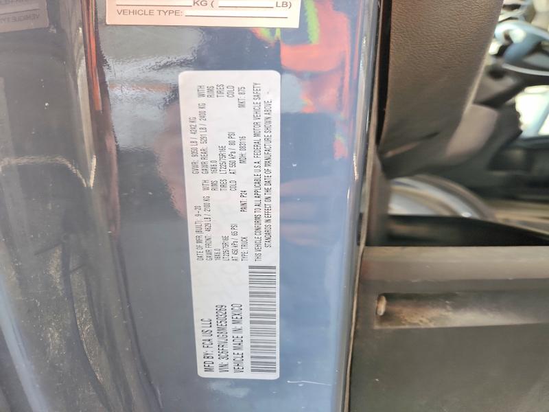 61141486 :رقم المزاد ، 3C6FRVJG8ME503269 vin ، 2021 Ram Promaster 3500 مزاد بيع