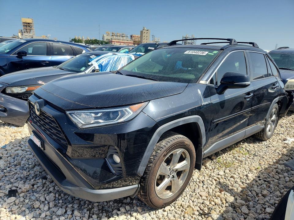 2021 Toyota Rav4 Hybrid მანქანა იყიდება აუქციონზე, vin: JTMB6RFV4MD007594, აუქციონის ნომერი: 61040236