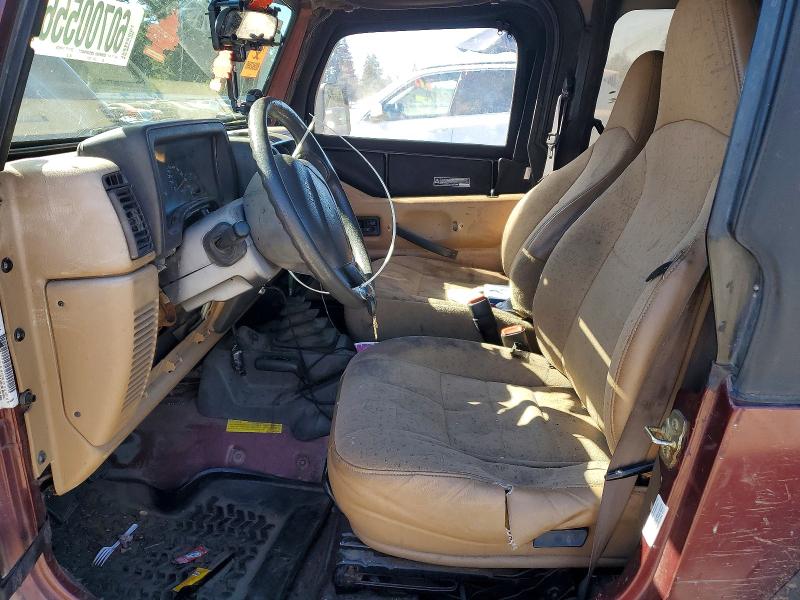 Продажа на аукционе авто 2001 Jeep Wrangler / Tj, vin: 1J4FA29P61P311261, номер лота: 60700556