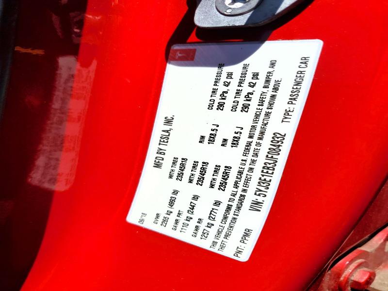 Aukcja sprzedaży 2018 Tesla Model 3, vin: 5YJ3E1EB3JF084932, numer aukcji: 63118156