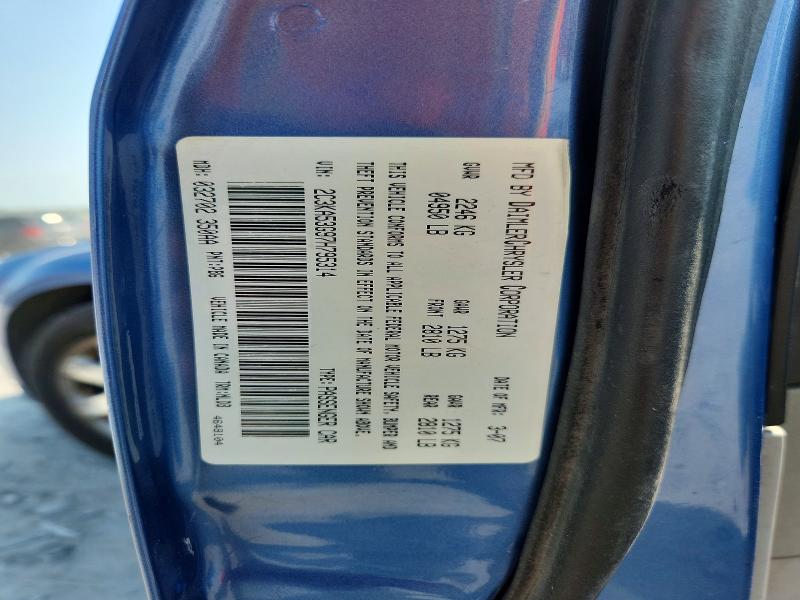 Aukcja sprzedaży 2007 Chrysler 300, vin: 2C3KA53G97H795314, numer aukcji: 63164836