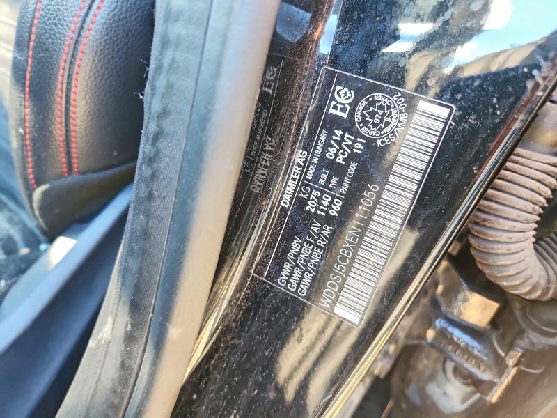 Продаж на аукціоні авто 2014 Mercedes-benz Cla, vin: WDDSJ5CBXEN111056, номер лоту: 60310356
