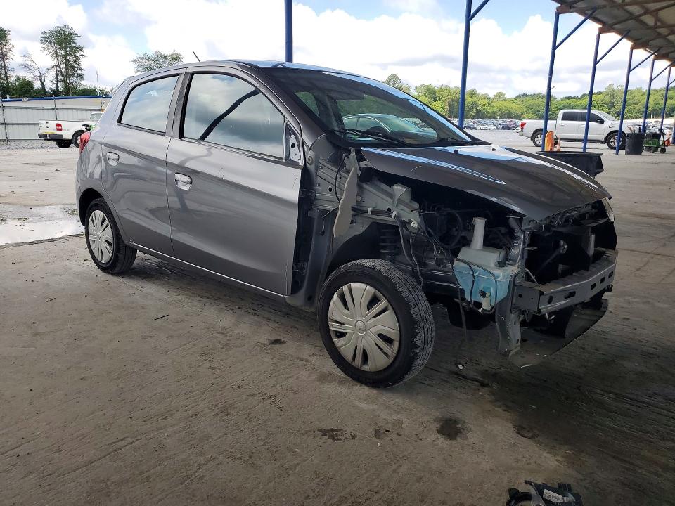 61586326 :رقم المزاد ، ML32A3HJ7KH006406 vin ، 2019 Mitsubishi Mirage مزاد بيع