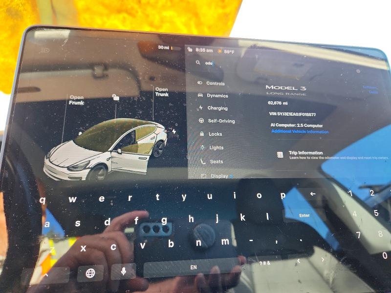 Aukcja sprzedaży 2018 Tesla Model 3, vin: 5YJ3E1EA0JF018877, numer aukcji: 60150146