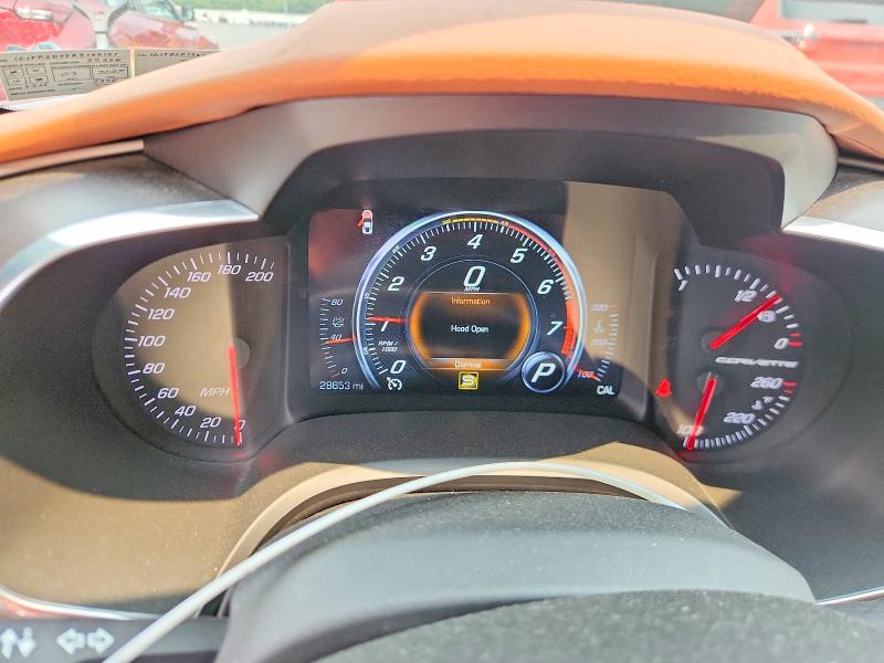 60841796 :رقم المزاد ، 1G1YD2D73K5122151 vin ، 2019 Chevrolet Corvette مزاد بيع