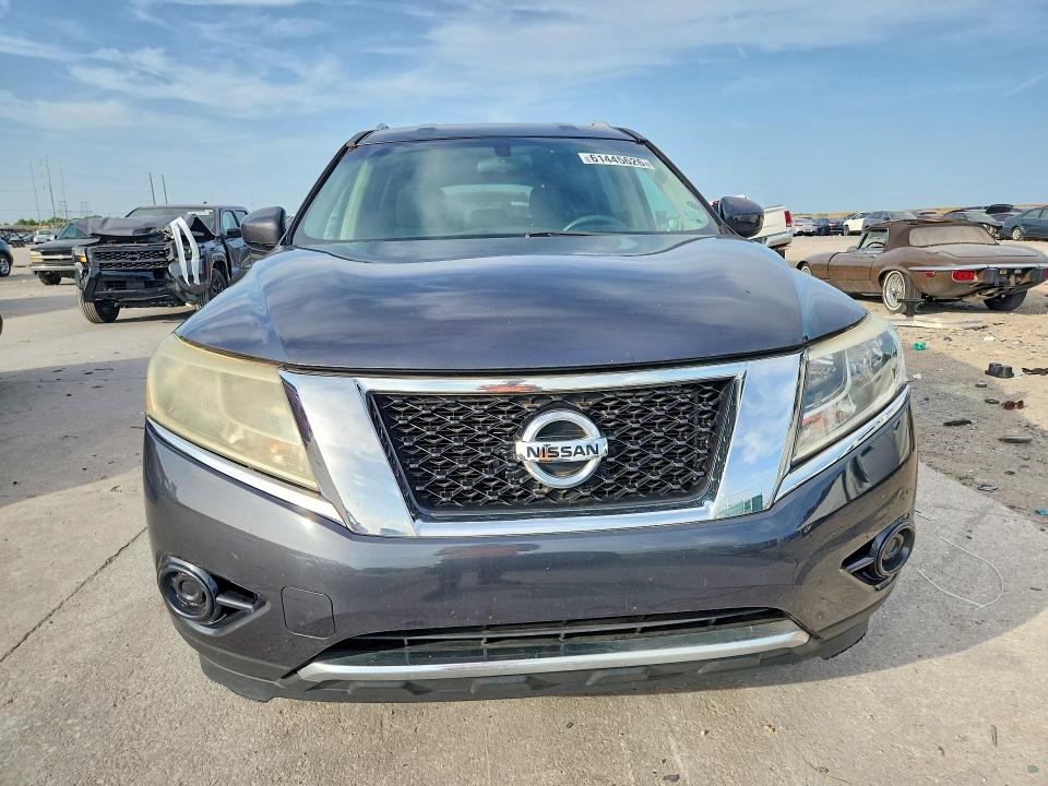 2014 Nissan Pathfinder მანქანა იყიდება აუქციონზე, vin: 5N1AR2MN7EC727648, აუქციონის ნომერი: 61445626