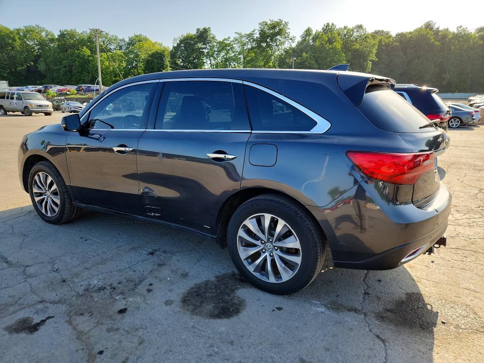 85791185 :رقم المزاد ، 5FRYD4H48EB017657 vin ، 2014 Acura Mdx مزاد بيع