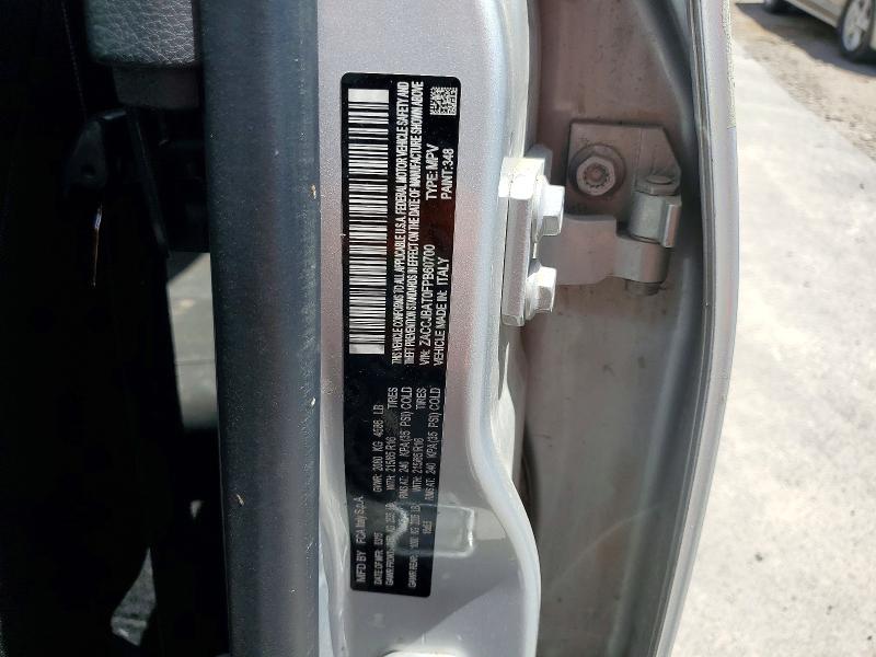59405086 :رقم المزاد ، ZACCJBAT0FPB60700 vin ، 2015 Jeep Renegade مزاد بيع