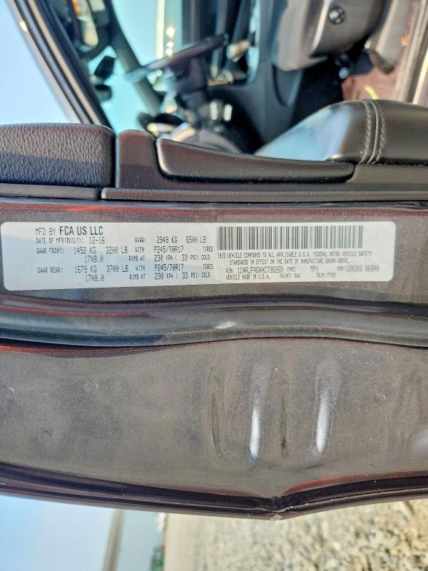Продажа на аукционе авто 2017 Jeep Grand Cherokee, vin: 1C4RJFAGXHC738269, номер лота: 61036626