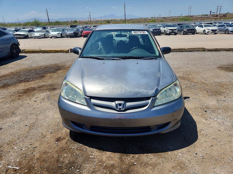 Продажа на аукционе авто 2004 Honda Civic, vin: 2HGES16554H582236, номер лота: 60278156
