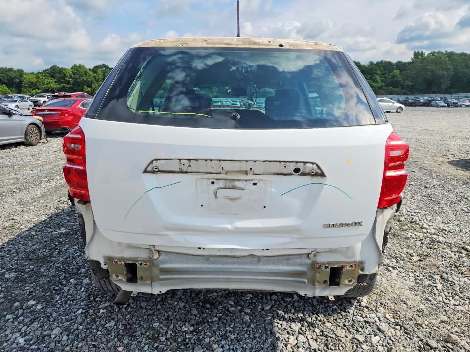 59996856 :رقم المزاد ، 2GNALBEK2G1165149 vin ، 2016 Chevrolet Equinox مزاد بيع