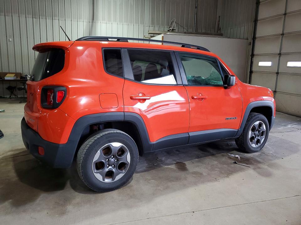 Продаж на аукціоні авто 2017 Jeep Renegade, vin: ZACCJBAB3HPG19042, номер лоту: 61393826