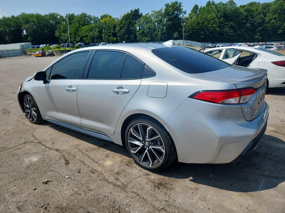 63050796 :رقم المزاد ، JTDM4MCE4NJ093093 vin ، 2022 Toyota Corolla مزاد بيع