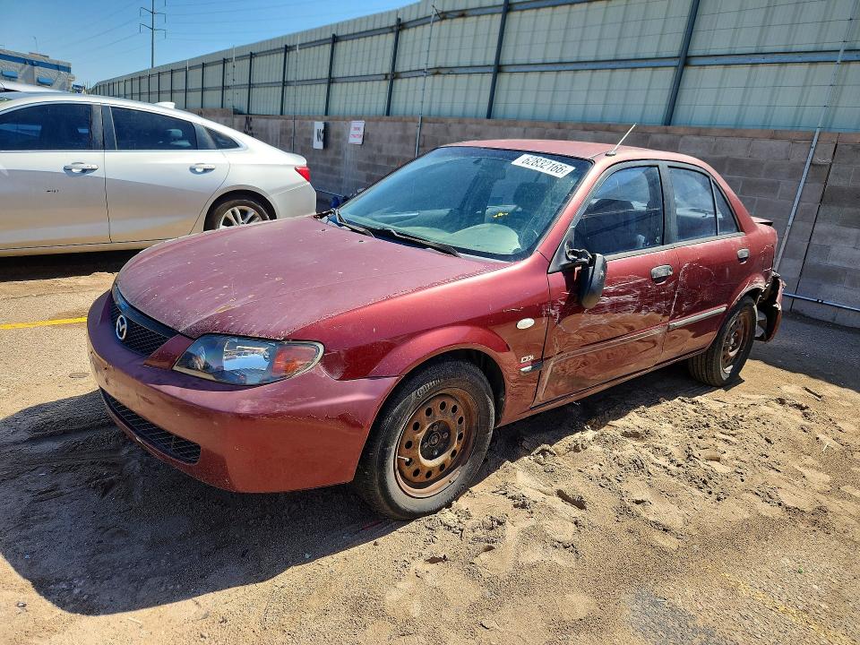 2002 Mazda Protege მანქანა იყიდება აუქციონზე, vin: JM1BJ225020603916, აუქციონის ნომერი: 62832166