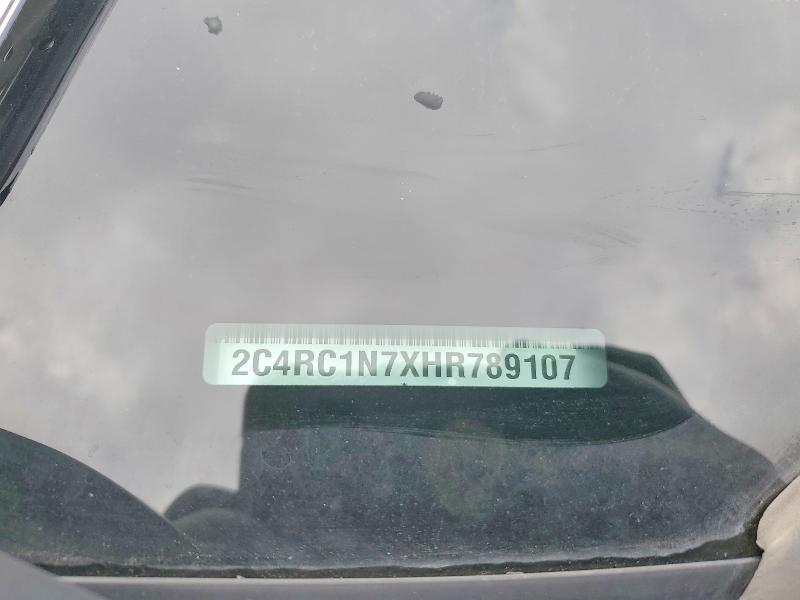 2017 Chrysler Pacifica მანქანა იყიდება აუქციონზე, vin: 2C4RC1N7XHR789107, აუქციონის ნომერი: 61516936