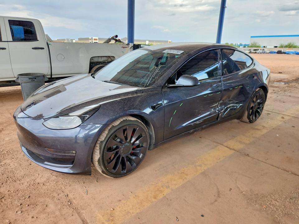 Продажа на аукционе авто 2022 Tesla Model 3, vin: 5YJ3E1EC3NF177285, номер лота: 60974786