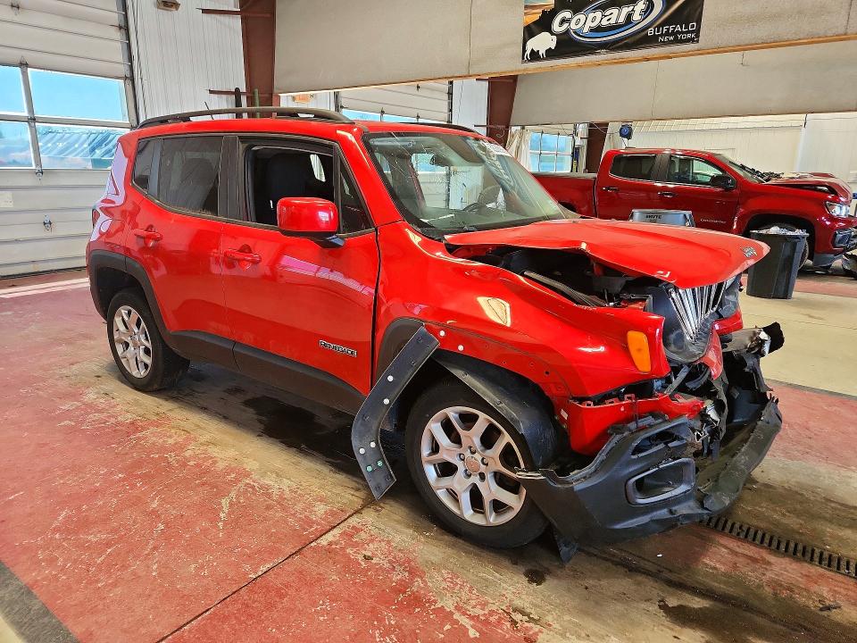 62068906 :رقم المزاد ، ZACCJBBBXHPE96256 vin ، 2017 Jeep Renegade مزاد بيع