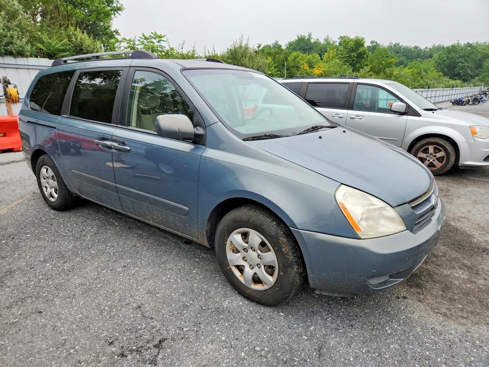 2007 Kia Sedona მანქანა იყიდება აუქციონზე, vin: KNDMB233X76110834, აუქციონის ნომერი: 62144626