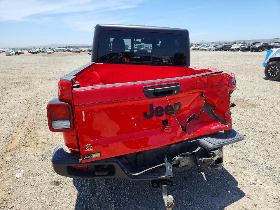 62004886 :رقم المزاد ، 1C6HJTAG7LL179628 vin ، 2020 Jeep Gladiator مزاد بيع