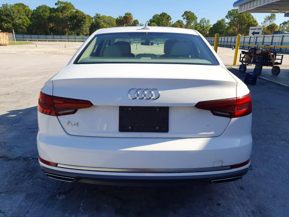 Продаж на аукціоні авто 2019 Audi A4, vin: WAUGMAF46KA006768, номер лоту: 58599246