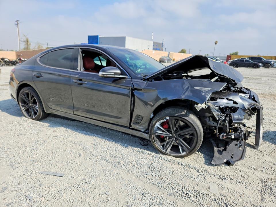 59693306 :رقم المزاد ، KMTG54SE1SU144850 vin ، 2025 Genesis G70 مزاد بيع