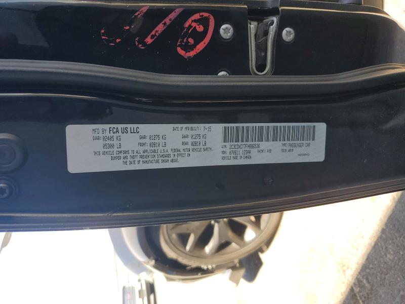 Продажа на аукционе авто 2015 Dodge Charger, vin: 2C3CDXCT7FH886536, номер лота: 85623615
