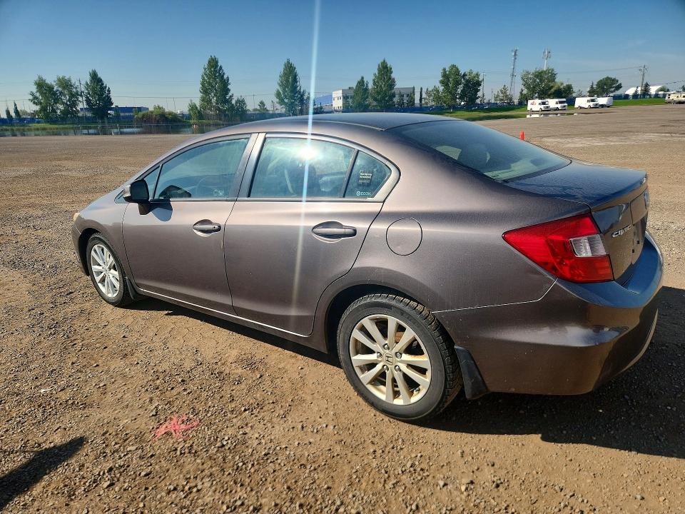 61507636 :رقم المزاد ، 2HGFB2F58CH027208 vin ، 2012 Honda Civic مزاد بيع