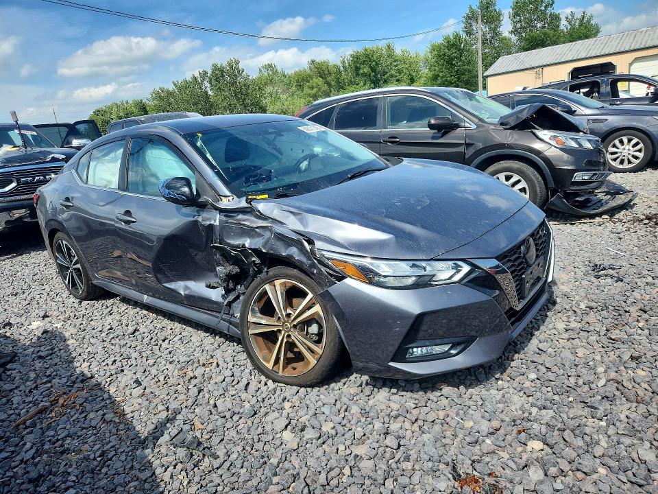 2021 Nissan Sentra მანქანა იყიდება აუქციონზე, vin: 3N1AB8DV1MY314435, აუქციონის ნომერი: 59371336