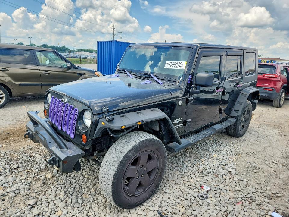 61589876 :رقم المزاد ، 1J4BA5H13AL224650 vin ، 2010 Jeep Wrangler Unlimited مزاد بيع