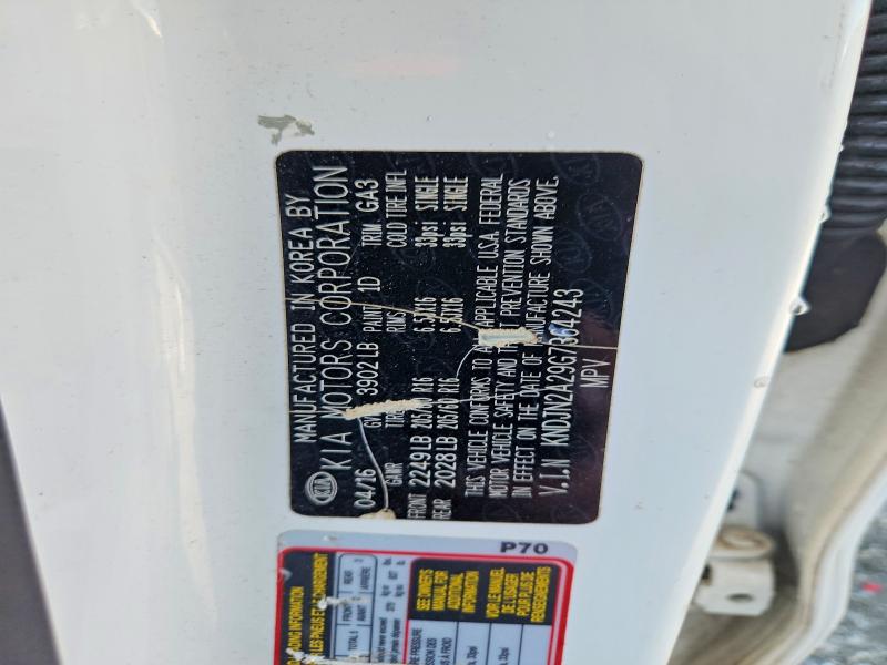 Aukcja sprzedaży 2016 Kia Soul, vin: KNDJN2A29G7364243, numer aukcji: 63033216