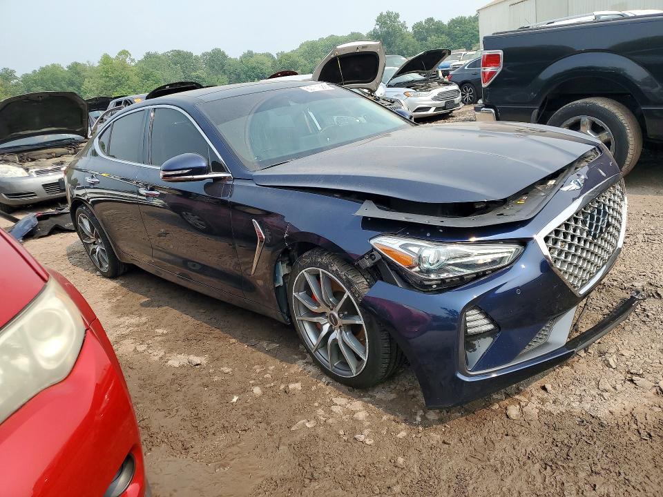 60771686 :رقم المزاد ، KMTG74LE6MU071874 vin ، 2021 Genesis G70 مزاد بيع