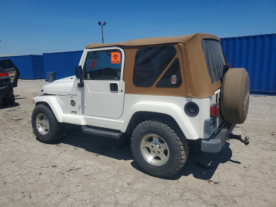 2000 Jeep Wrangler / Tj მანქანა იყიდება აუქციონზე, vin: 1J4FA59S0YP773850, აუქციონის ნომერი: 60839706