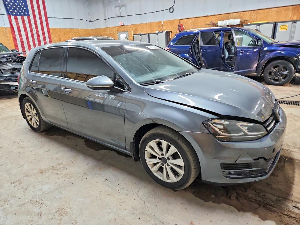 2015 Volkswagen Golf მანქანა იყიდება აუქციონზე, vin: 3VW2A7AU6FM013614, აუქციონის ნომერი: 62779256