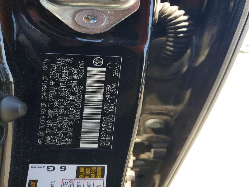 Aukcja sprzedaży 2017 Toyota Prius, vin: JTDKARFU5H3039732, numer aukcji: 62912676