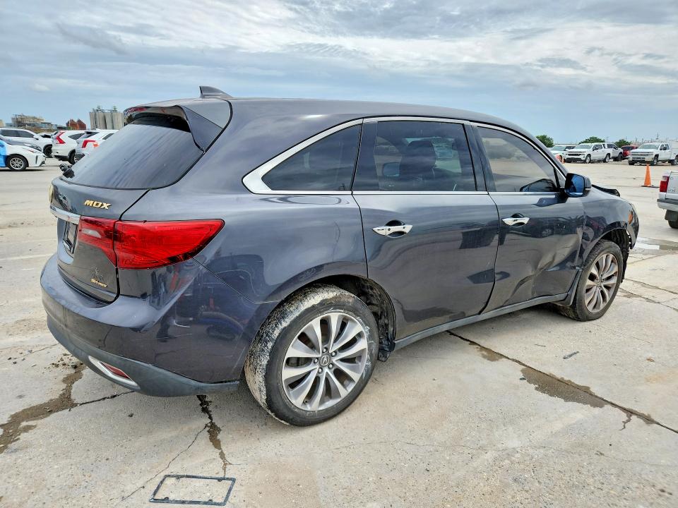 61107346 :رقم المزاد ، 5FRYD4H40FB013488 vin ، 2015 Acura Mdx مزاد بيع