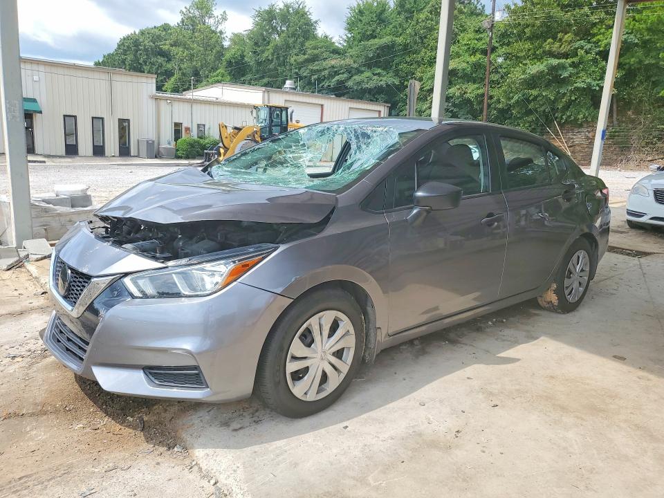 60160126 :رقم المزاد ، 3N1CN8DV3ML808728 vin ، 2021 Nissan Versa مزاد بيع