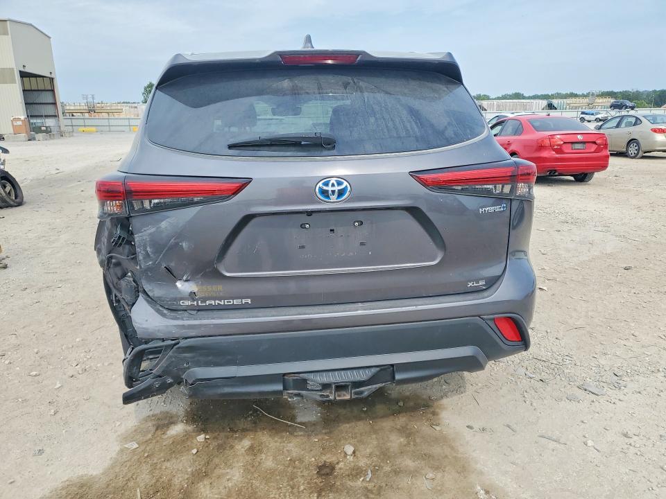 62244846 :رقم المزاد ، 5TDGBRCH5NS541886 vin ، 2022 Toyota Highlander Hybrid مزاد بيع