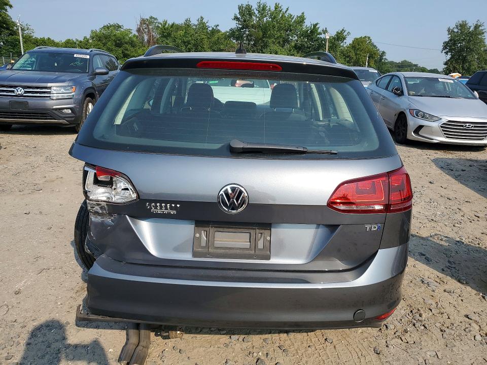 2015 Volkswagen Golf Sportwagen მანქანა იყიდება აუქციონზე, vin: 3VWFA7AUXFM519934, აუქციონის ნომერი: 62003886