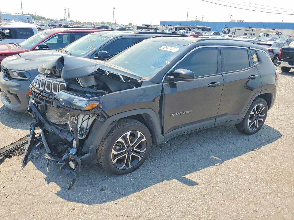 Продаж на аукціоні авто 2022 Jeep Compass, vin: 3C4NJDCB0NT226458, номер лоту: 60647406