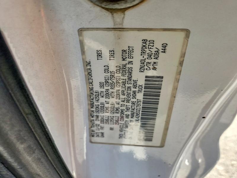 Aukcja sprzedaży 2003 Toyota Tacoma, vin: 5TENL42N53Z179797, numer aukcji: 61634246
