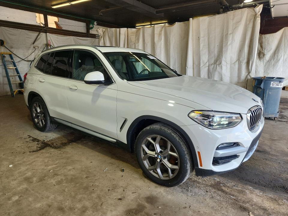 2020 Bmw X3 მანქანა იყიდება აუქციონზე, vin: 5UXTY5C01L9C07917, აუქციონის ნომერი: 61188996