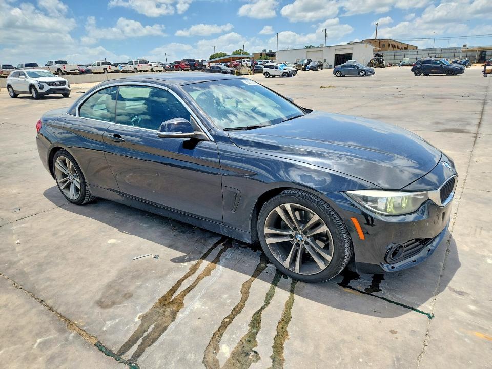 2018 Bmw 430i მანქანა იყიდება აუქციონზე, vin: WBA4Z1C57JEC58637, აუქციონის ნომერი: 85770725
