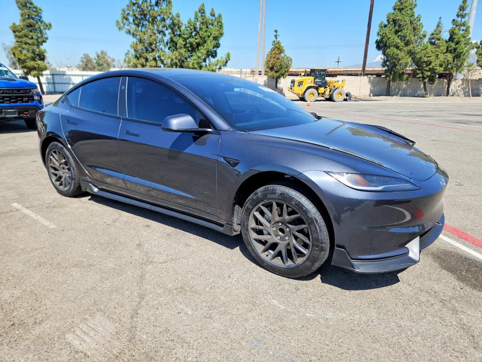 2024 Tesla Model 3 მანქანა იყიდება აუქციონზე, vin: 5YJ3E1EA6RF717605, აუქციონის ნომერი: 60626856