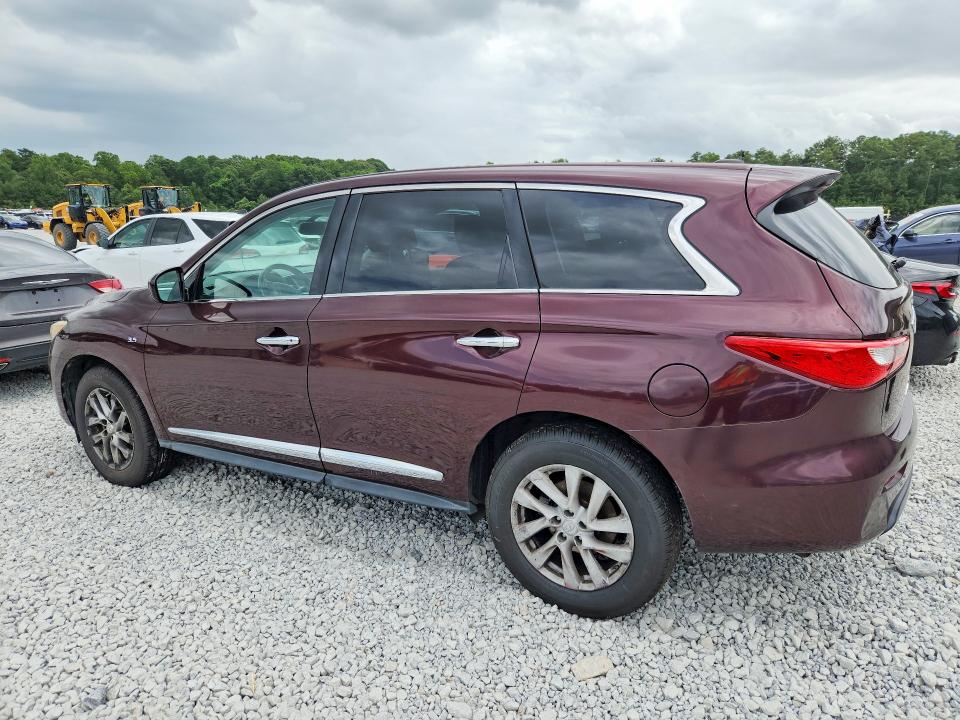 2014 Infiniti Qx60 მანქანა იყიდება აუქციონზე, vin: 5N1AL0MMXEC528431, აუქციონის ნომერი: 61975166