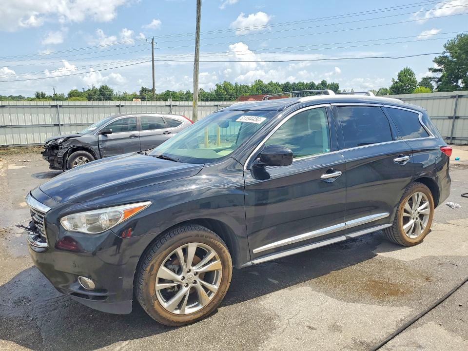 61194456 :رقم المزاد ، 5N1AL0MN7DC334401 vin ، 2013 Infiniti Jx35 مزاد بيع