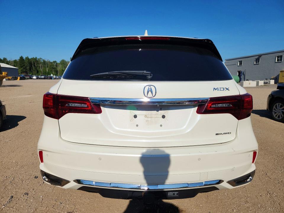 2017 Acura Mdx მანქანა იყიდება აუქციონზე, vin: 5FRYD4H86HB505142, აუქციონის ნომერი: 60163206