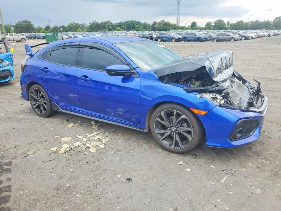 2018 Honda Civic მანქანა იყიდება აუქციონზე, vin: SHHFK7G44JU210673, აუქციონის ნომერი: 59747196