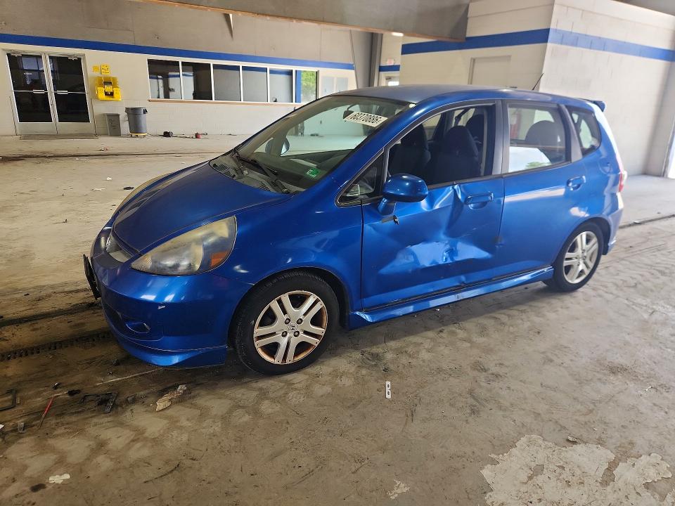 2007 Honda Fit მანქანა იყიდება აუქციონზე, vin: JHMGD38697S036814, აუქციონის ნომერი: 60370886
