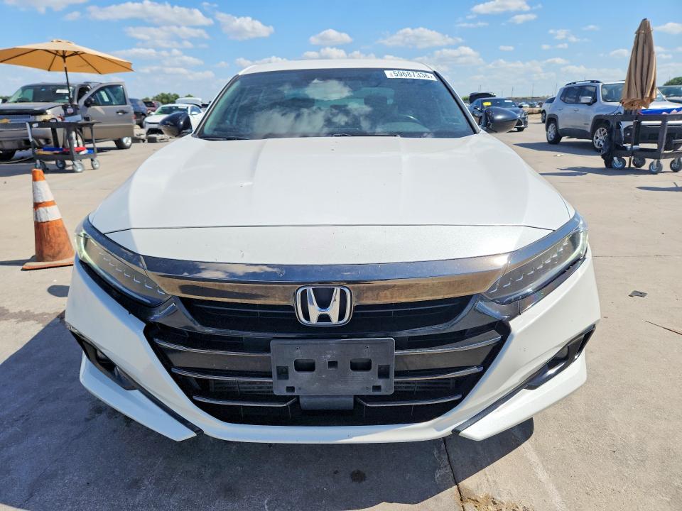 59687336 :رقم المزاد ، 1HGCV1F35NA106534 vin ، 2022 Honda Accord مزاد بيع